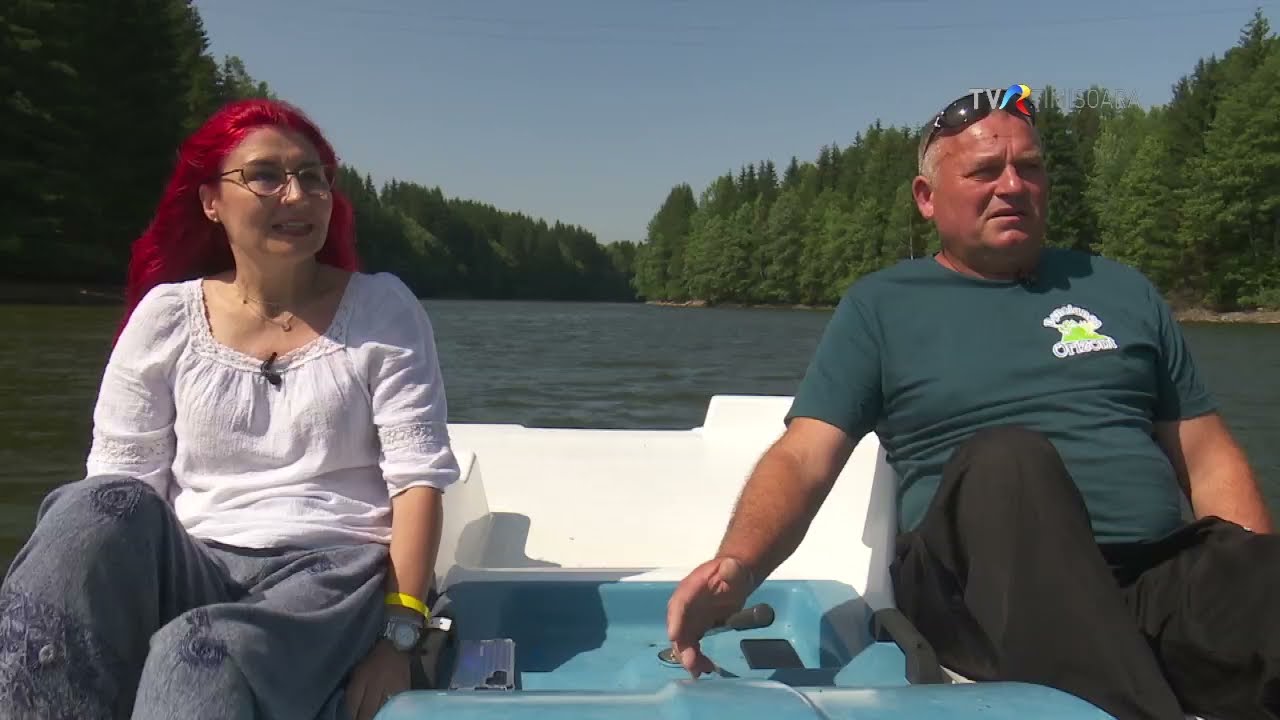 Iarna nu-i ca vara dar Lacul Trei Ape e de vizitat &icirc;n orice anotimp #CaravanaTVR3 @TVRTM