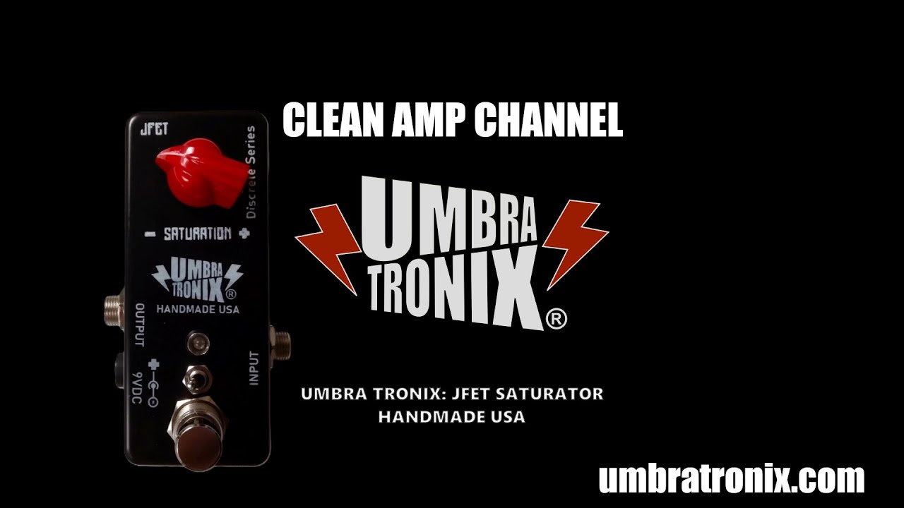 Umbra Tronix Analog Saturator Class-A topology Guitar Pedal.
