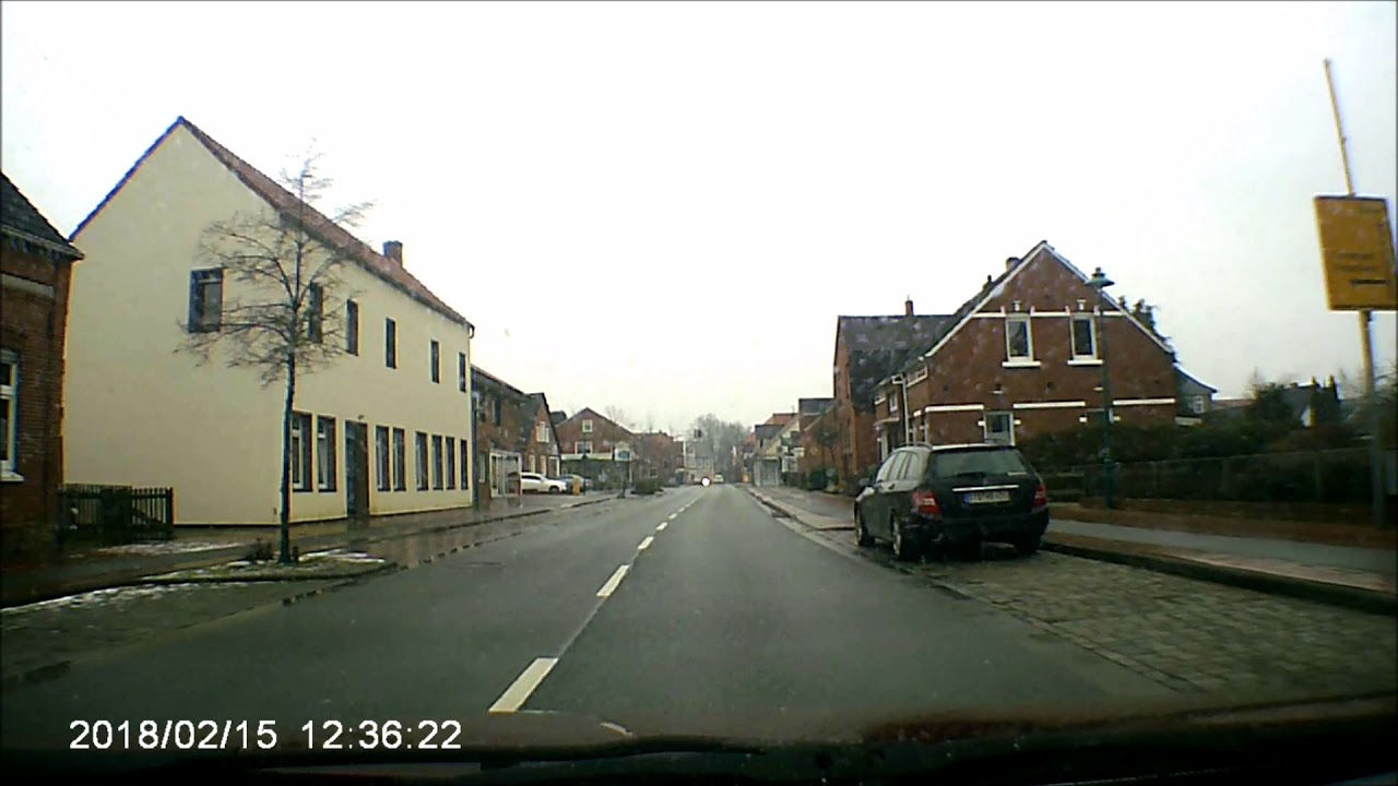 Von der A31 in Richtung Weener- Bunde bis Combi in Bunde
