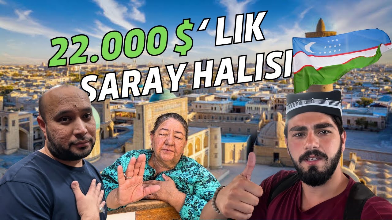 🇺🇿ÖZBEKLER ÇOK MİSAFİRPERVER!! Muhteşem İpek Halılar