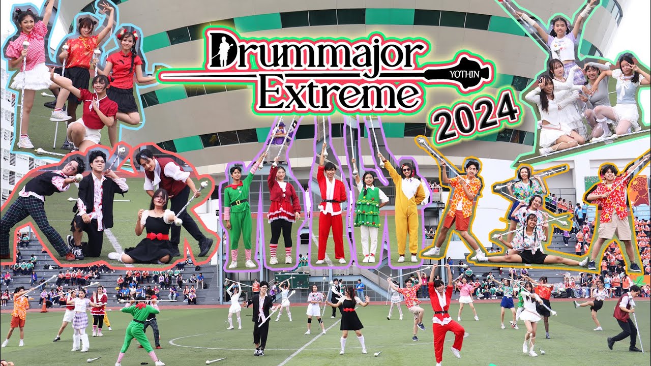 การแสดงDrummajorExtreme2024 โรงเรียนโยธินบูรณะ Theme: Festival