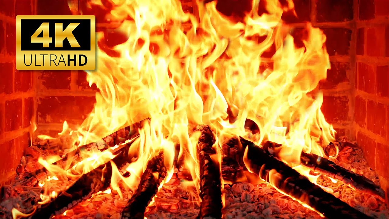 🔥 Fireplace Comfort (12 Hours) 🔥 Realistic Fire Sounds & Warm Glow for Evening Relaxation