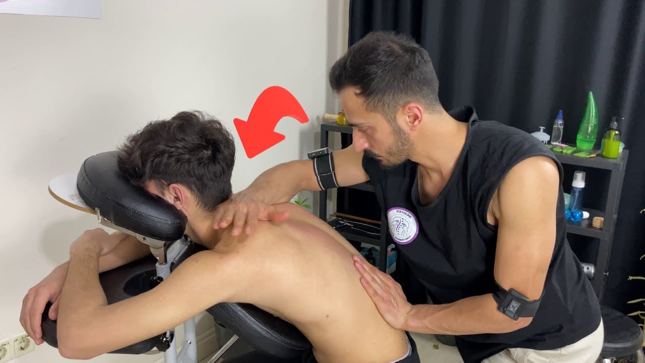ASMR | Fast Back Massage on Chair 💆‍♂️ Rhythmic Relaxation (No Talking)