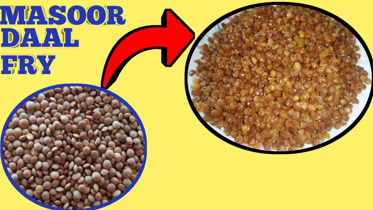 How To Make Masoor Dal Fry Namkeen | Bakery Style Masoor Dal Fry By Food Fashion