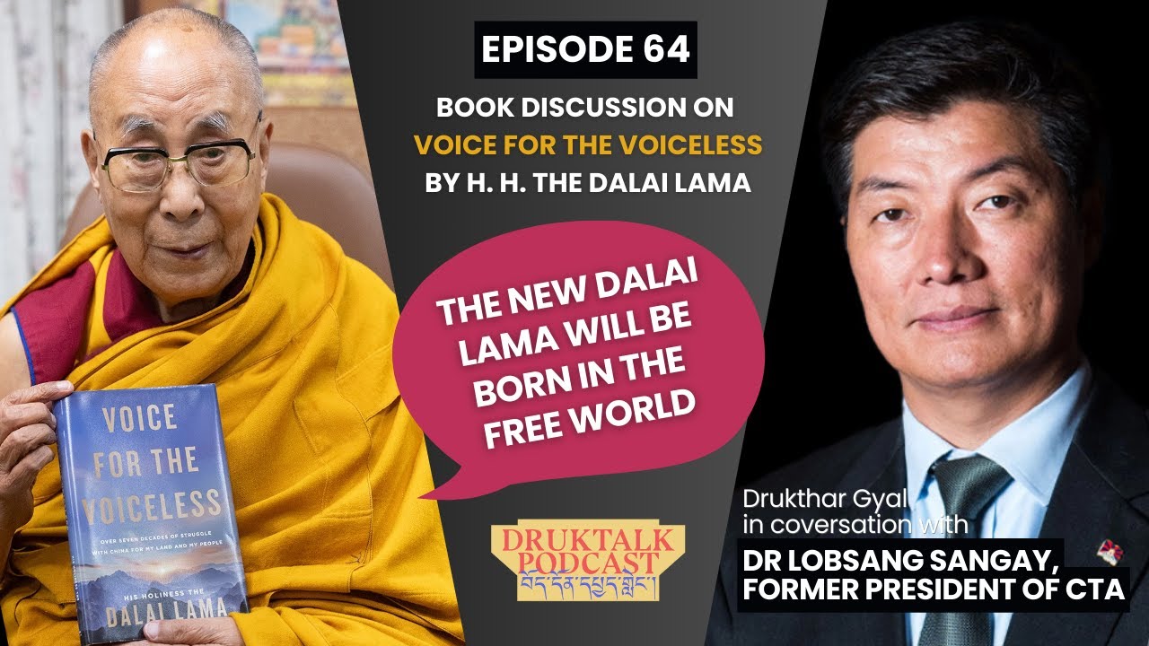 Voice for the voiceless: The Dalai Lama's book on Tibetan struggle with Dr Lobsang Sangay #druktalk