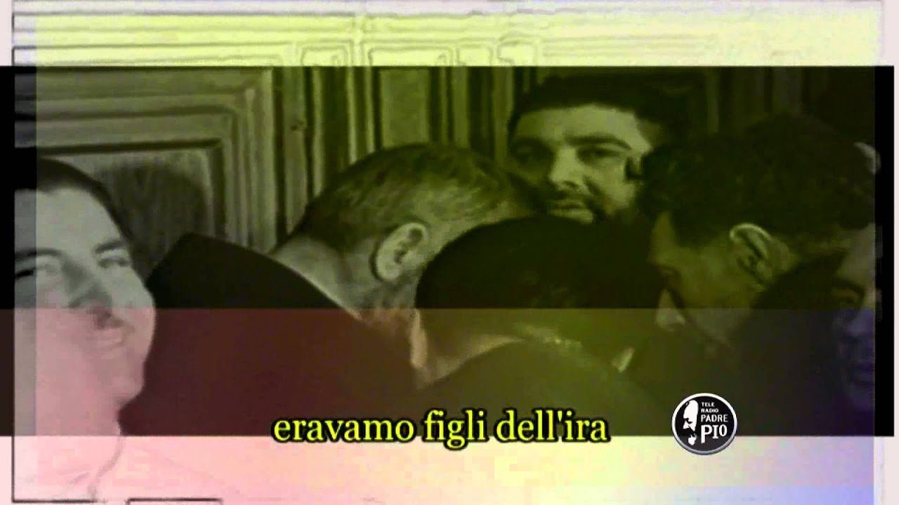 La benedizione di Padre Pio