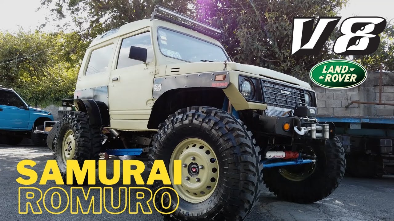 Suzuki Samurai Swap V8 de Range Rover hecho en taller Hi-Track 4x4 Costa Rica
