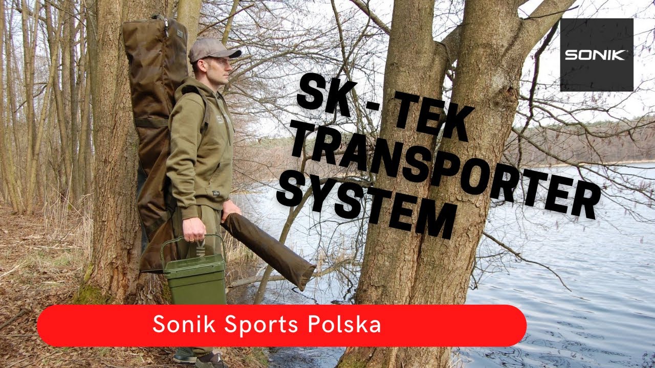 Sonik Sports SK-TEK 3-ROD TRANSPORT SYSTEM
