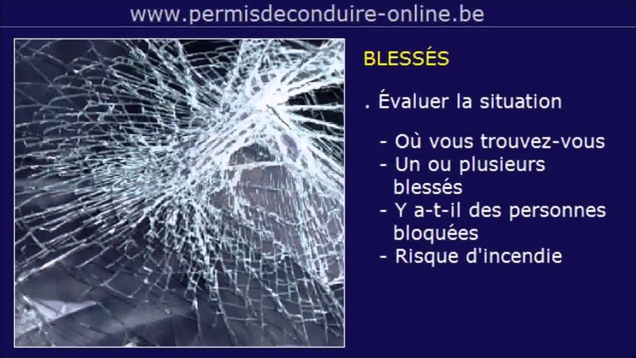 29. ACCIDENT SANS OU AVEC BLESSÉS