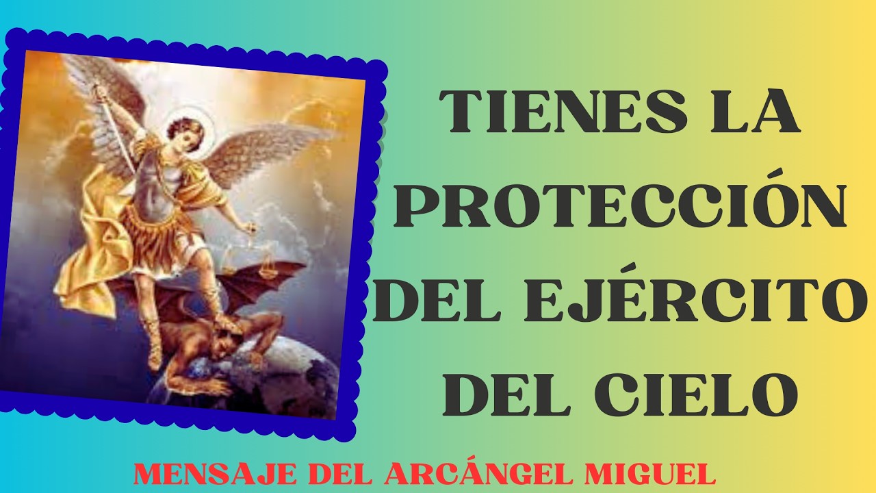 💜 EMPIEZA LA SEMANA CON LA PROTECCIÓN DEL EJÉRCITO DEL CIELO