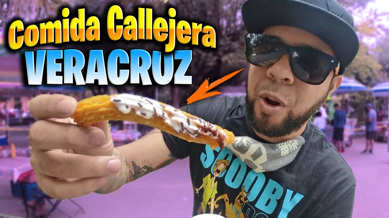 REACCIONANDO A  TODA la COMIDA CALLEJERA de VERACRUZ Coatepec