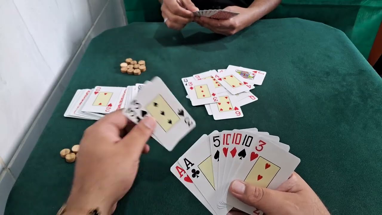 Pife com seguida preta e four + As de ouro