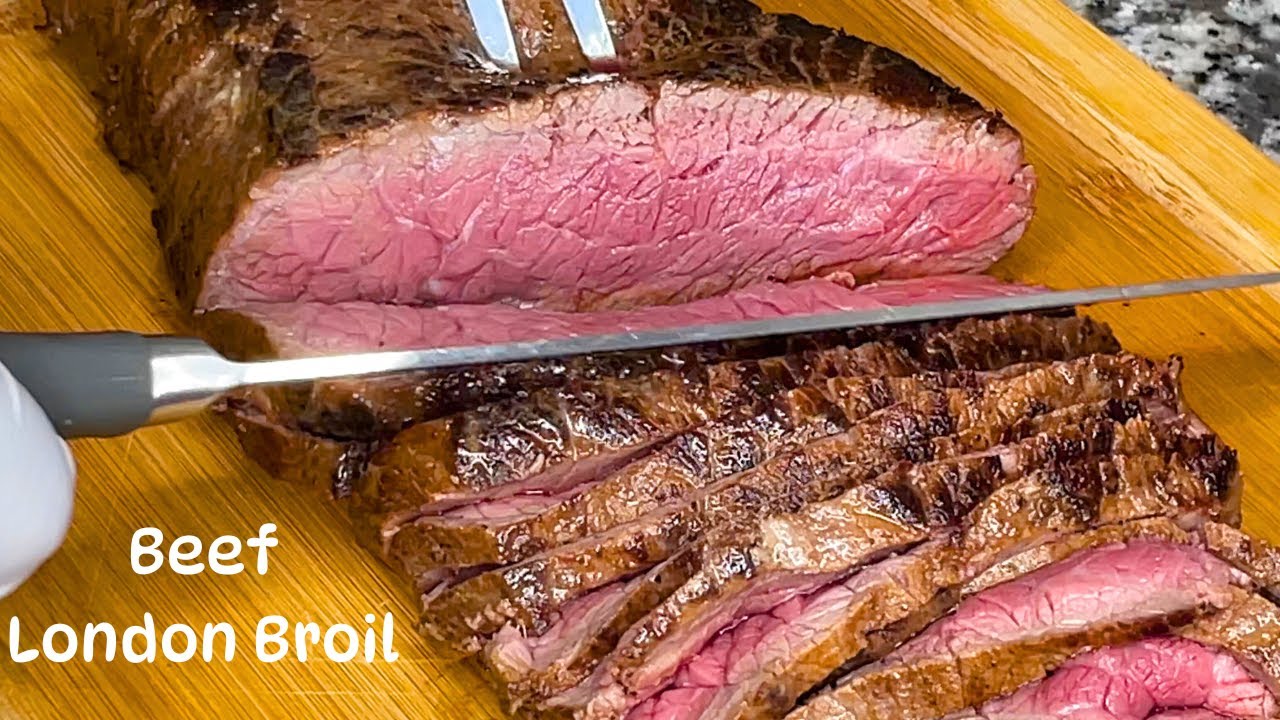 How to cook tender LONDON BROIL beef roast on the Stove Top | Tanny Cooks