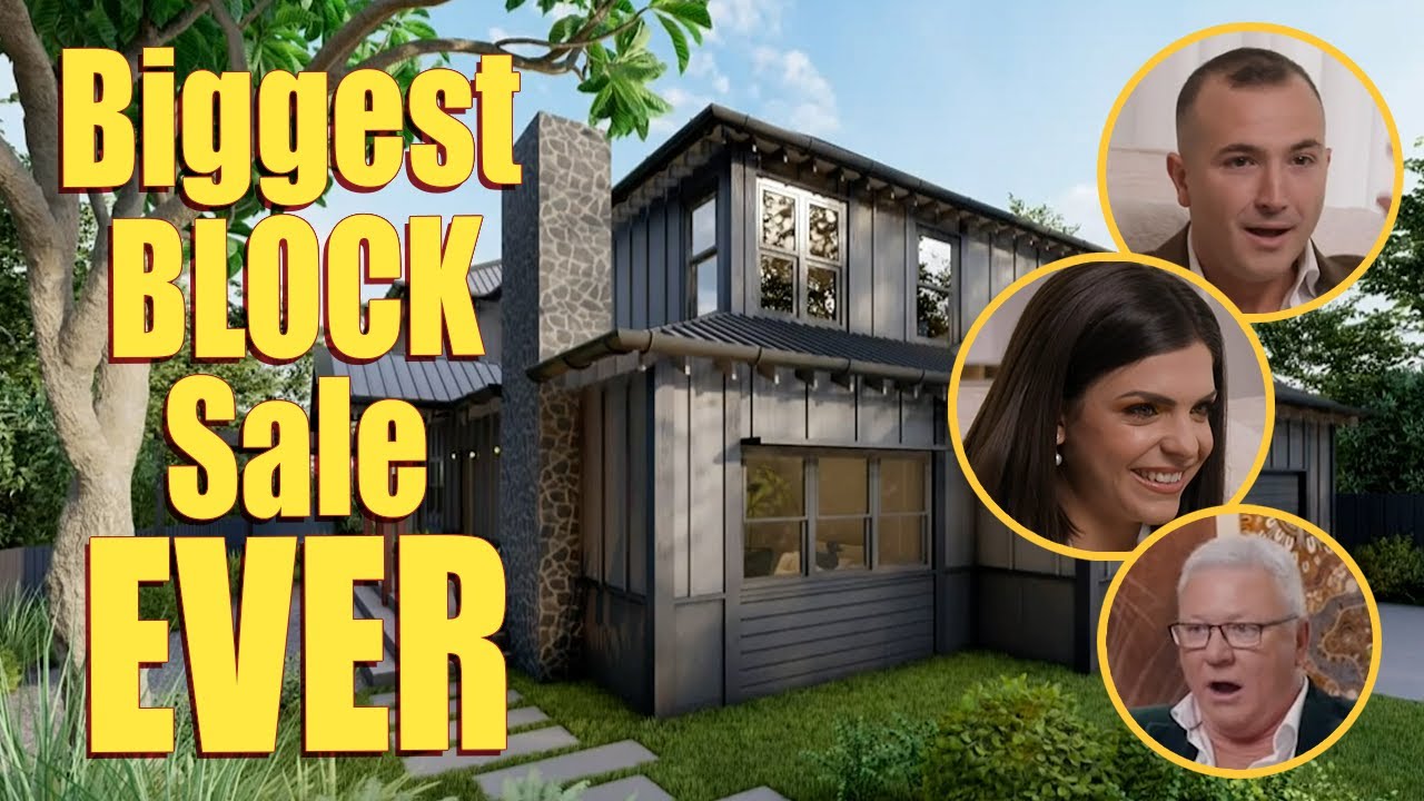 The Block's BIGGEST Sale Ever: Steph & Gian's $5Million Journey.
