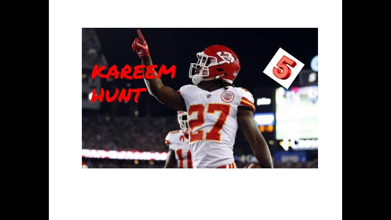 Kareem Hunt Goes HUNTING for the endzone!!! MADDEN 18 ULTIMATE TEAM SEASONS