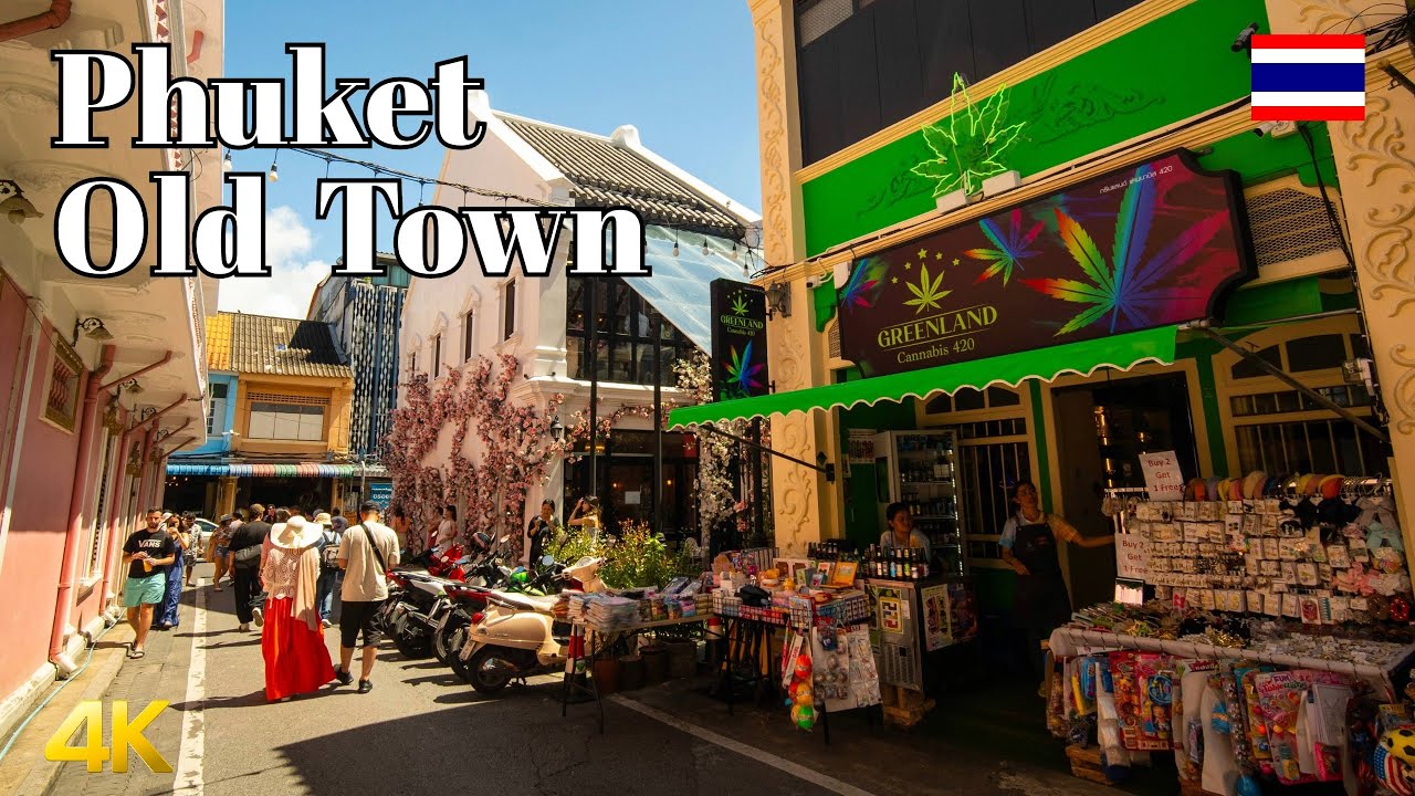 Phuket, Thailand 🇹🇭🐘- Off-Season Walking tour in Phuket Old Town