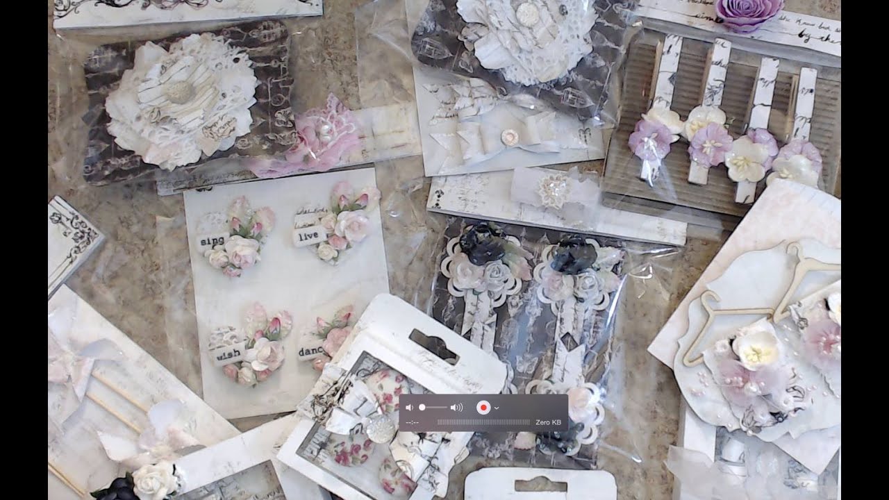 ~ Shabby Chic Handmade Embellishments ~