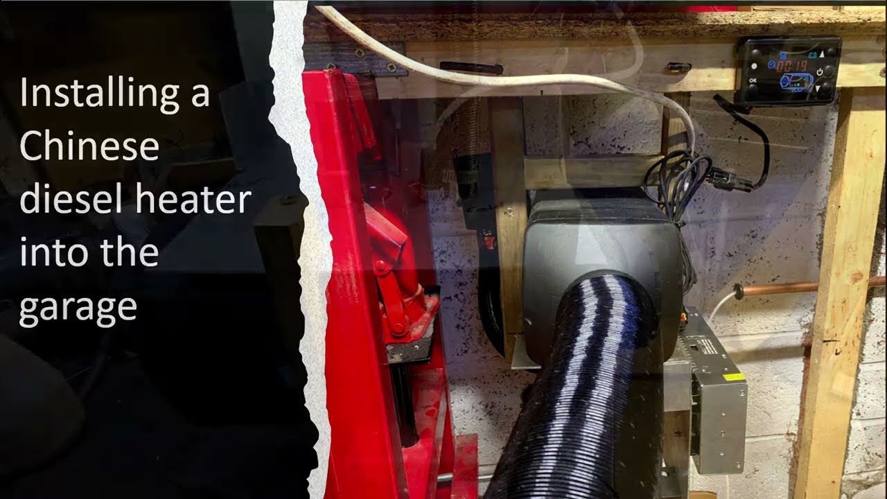Installing the Chinese Diesel Heater in my garage