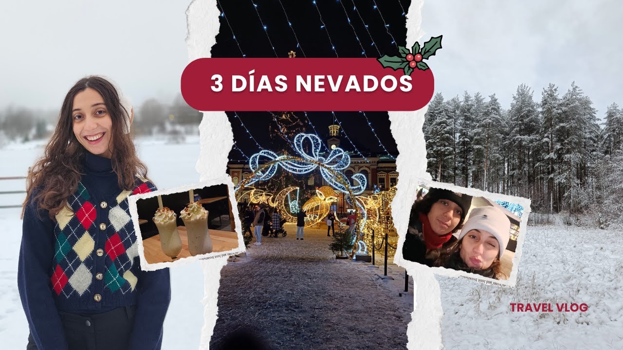 Capítulo II: Tres días nevados en Finlandia❄️Bosques, dulces y aventuras