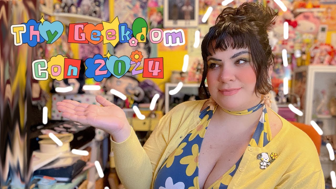 Thy Geekdom Con 2024 Artist Alley Vlog! (And the American Treasure Tour Museum!)