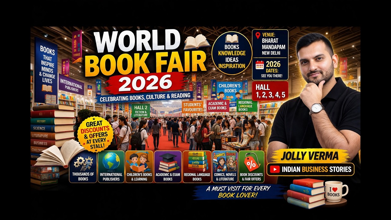 World Book Fair 2026 📚 Inside India’s BIGGEST Book Festival!