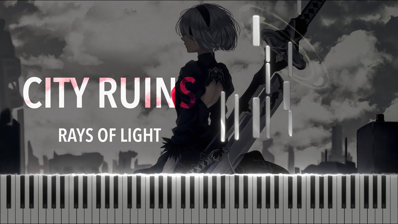 City Ruins (Rays of Light) I comp. Keiichi Okabe, arr. Piano Cat I Piano Tutorial