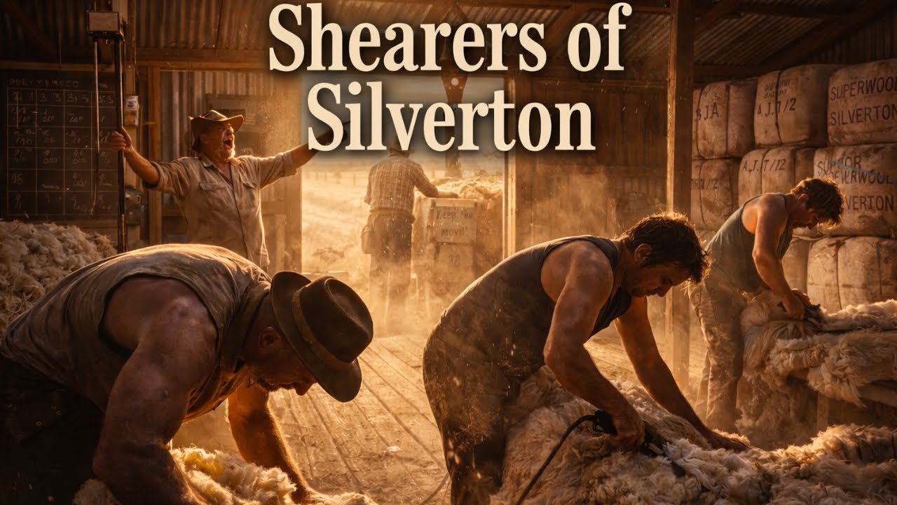 Shearers of Silverton | Australian Bush Folk Song #AustralianCountry #ShearingLife #AussieFolk
