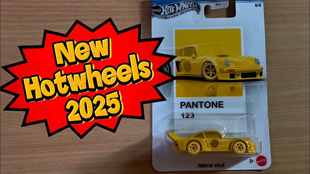 Porsche 934/5 Pantone 123 Hot Wheels 2025: Diecast Kuning Paling Dicari ‼️