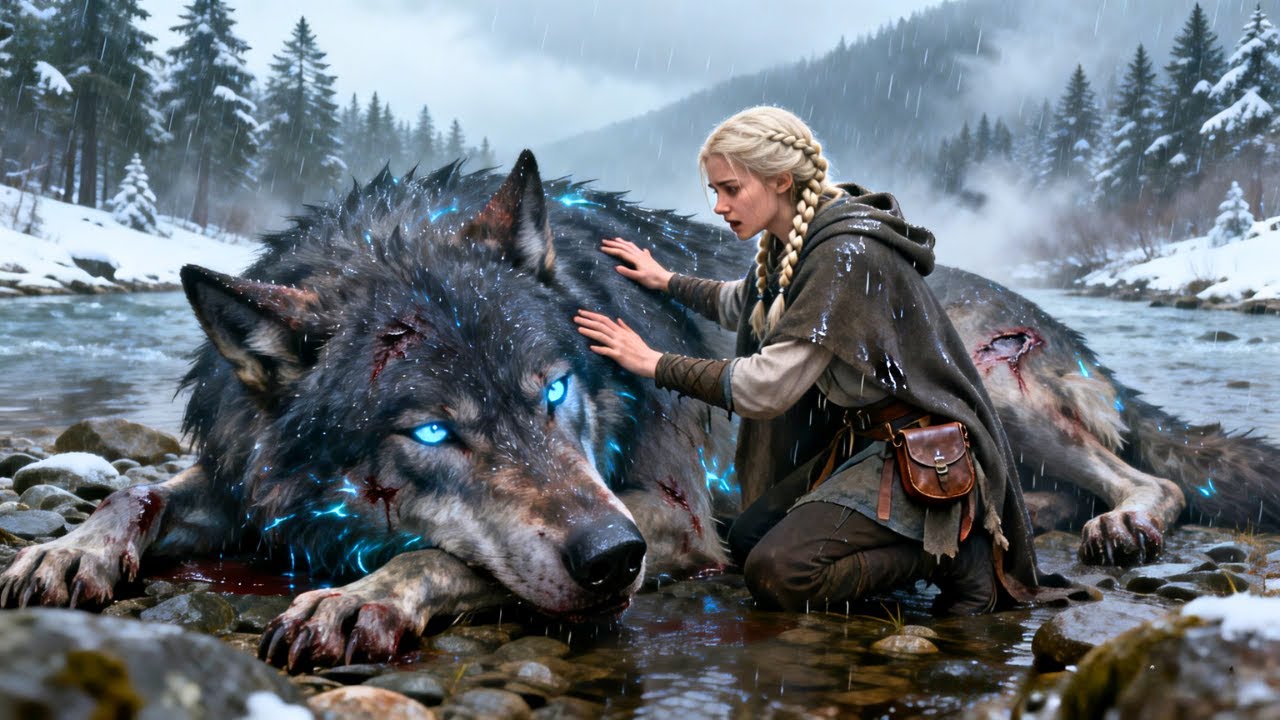 She Rescued a Bleeding Wolf… Unaware It Was the Alpha King Himself