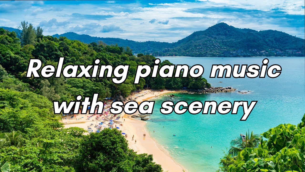 Relaxition film 4K relaxing piano music -natural landscape