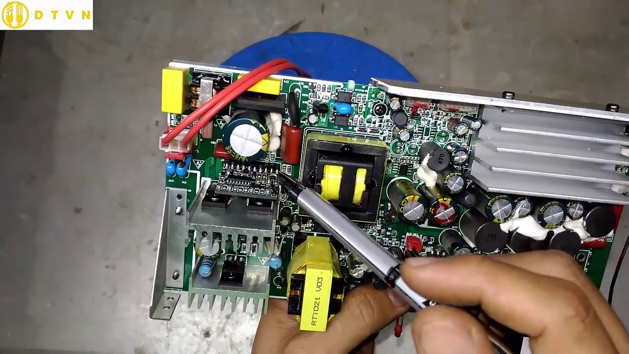 Hướng dẫn sửa mạch loa kẹo kéo - giải thích chức năng của mạch