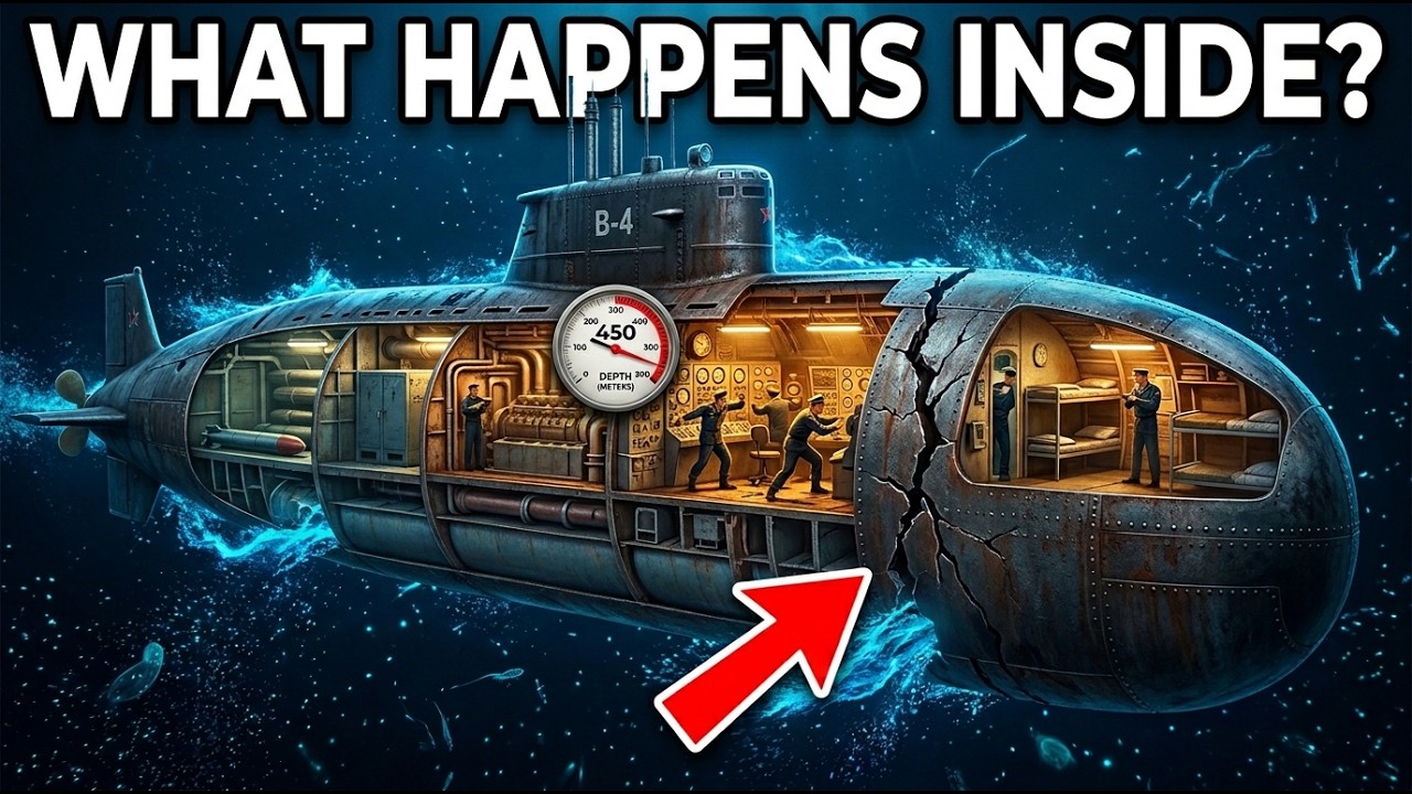 What REALLY Happens Inside a Submarine When It Goes Past Its Crush Depth