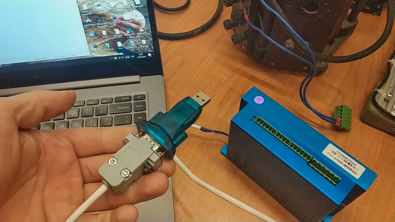 Подключение драйвера HB860H к компьютеру. Распиновка. Pinout. Protuner.