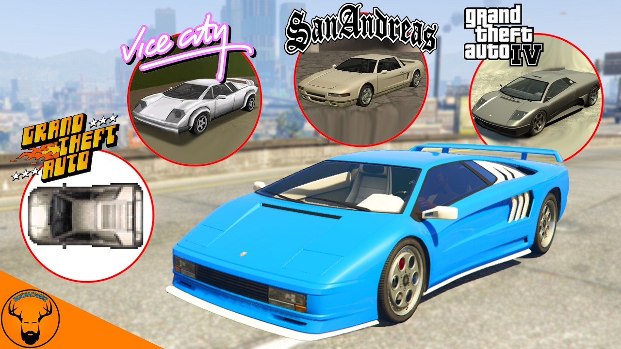 Каждый автомобиль, который возвращался в историю GTA