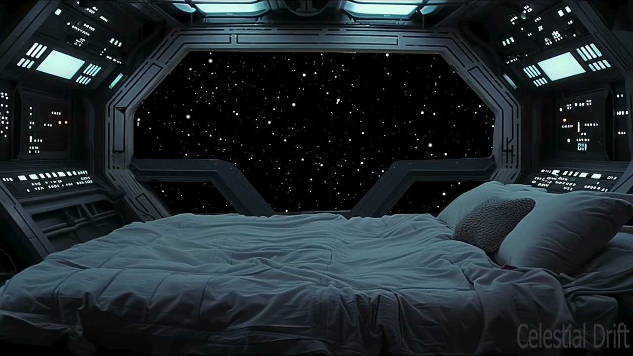 Voyage Through Silent Stars | Soft Cosmic Tones & Space ASMR for Peaceful Sleep & Clarity