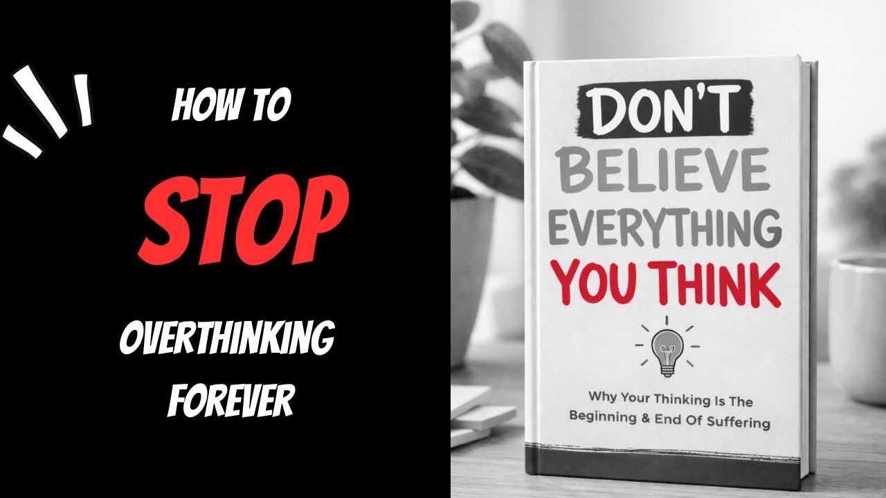 How To Stop overthinking Forever: Don’t Believe Everything You Think- Full Audio Book| Joseph Nguyen