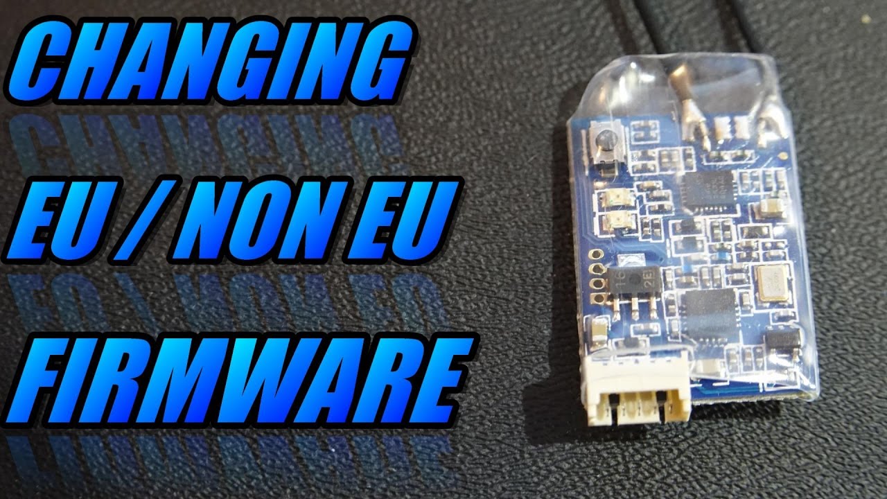 FrSky XSR: How To Change EU / Non EU Firmware