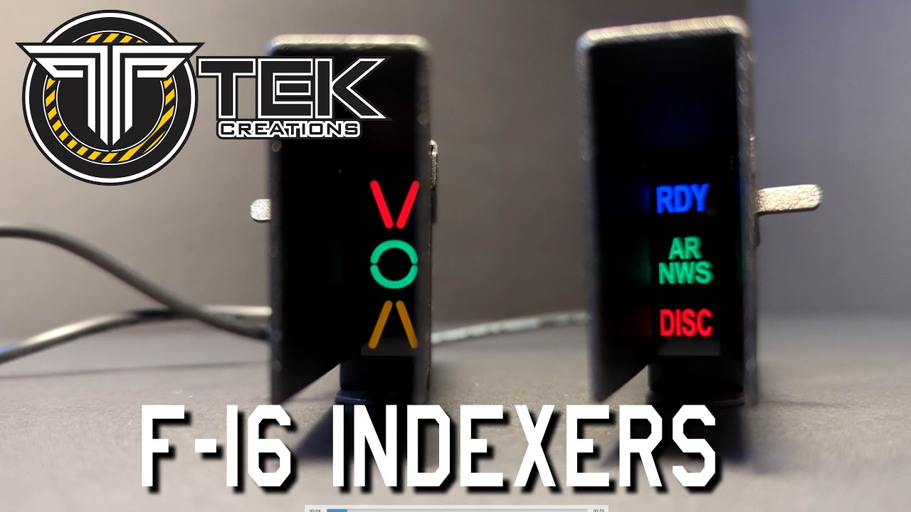 TEK CREATIONS F-16 INDEXERS REVIEW