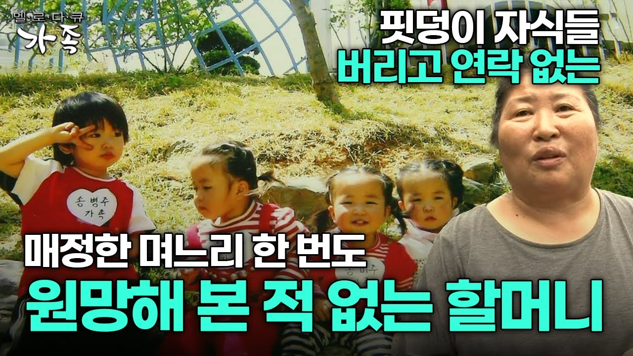 [다큐 ‘가족’ 241회 3부] 핏덩이 자식들 버리고 연락 없는 매정한 며느리 한 번도 원망해 본 적 없는 할머니