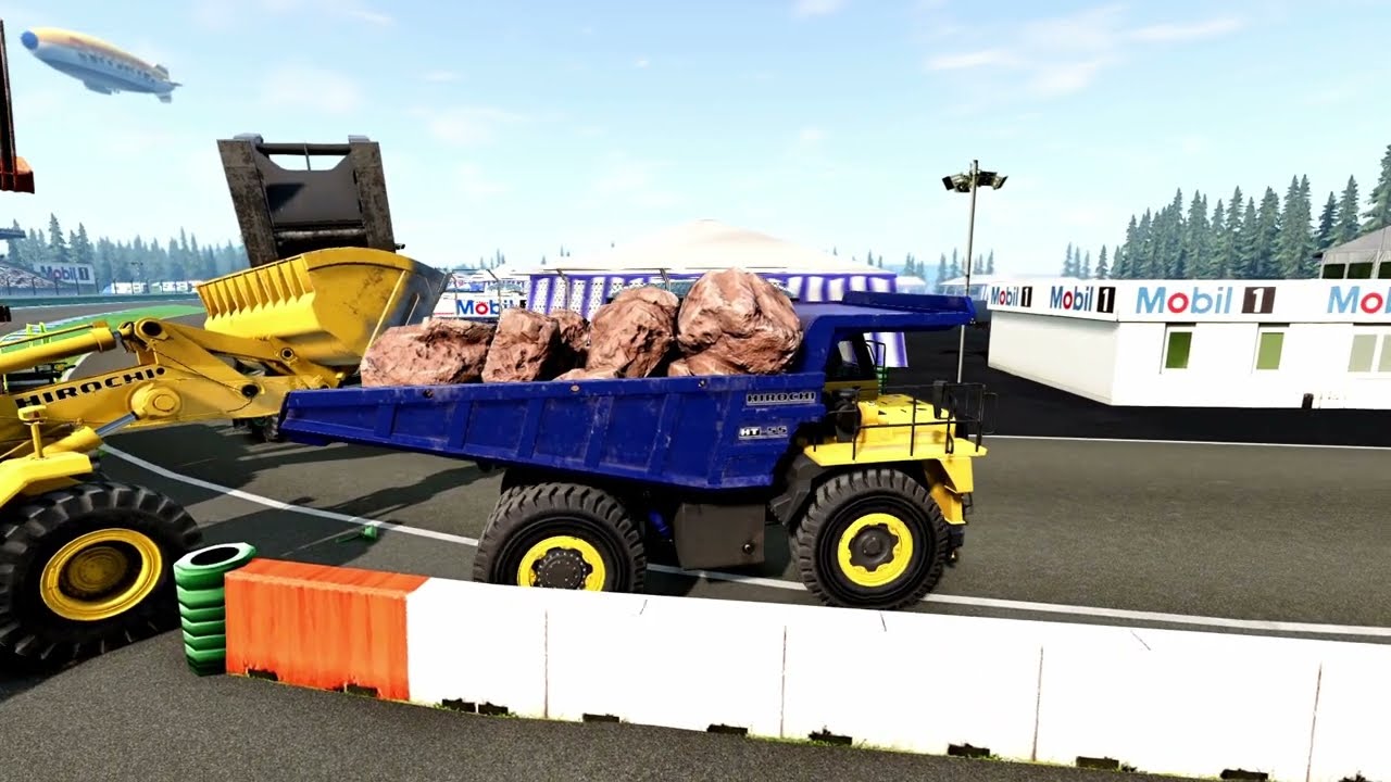 Ultimate Construction Simulation – BeamNG Drive Tipper & Forklift Operations