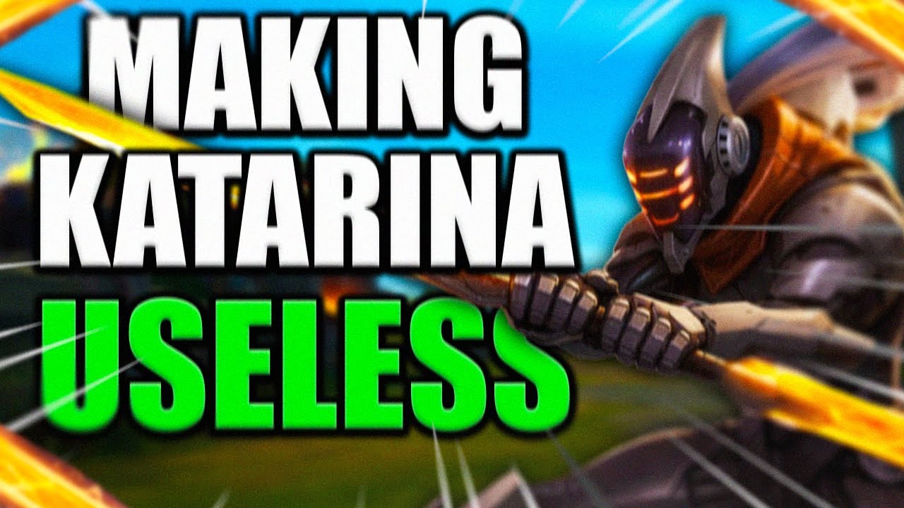 KATARINA CANT LANE AGAINST MASTER YI (monster would be proud)