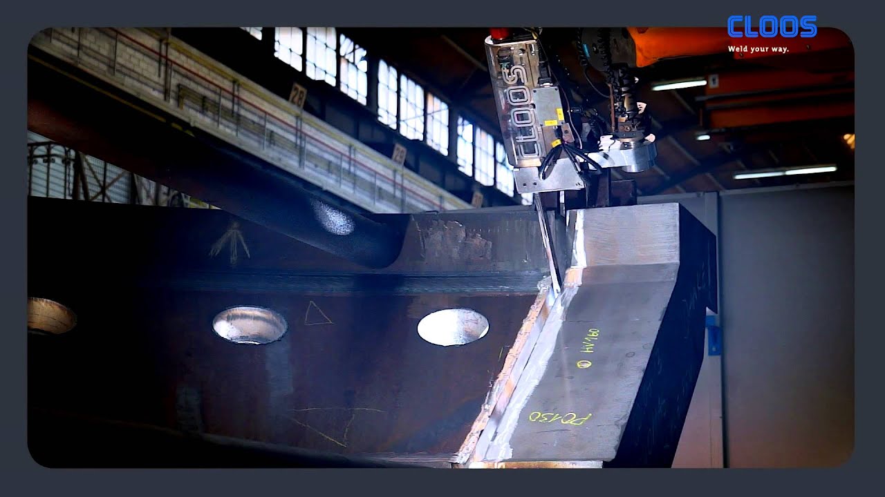 CLOOS - Narrow Gap Welding reduces production times by 80 %