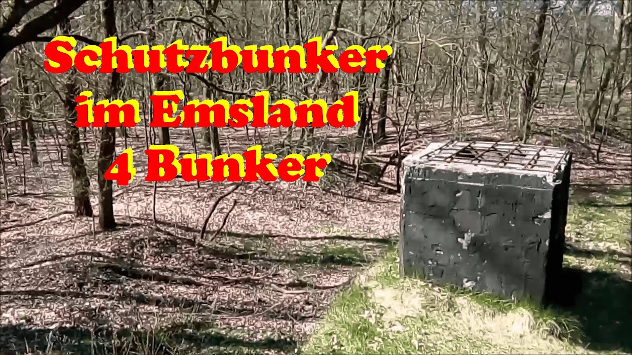 Lost Place / Alle VIER Bunker in Wahn Hümmling / Emsland / Unterwegs mit Emsland Explorer