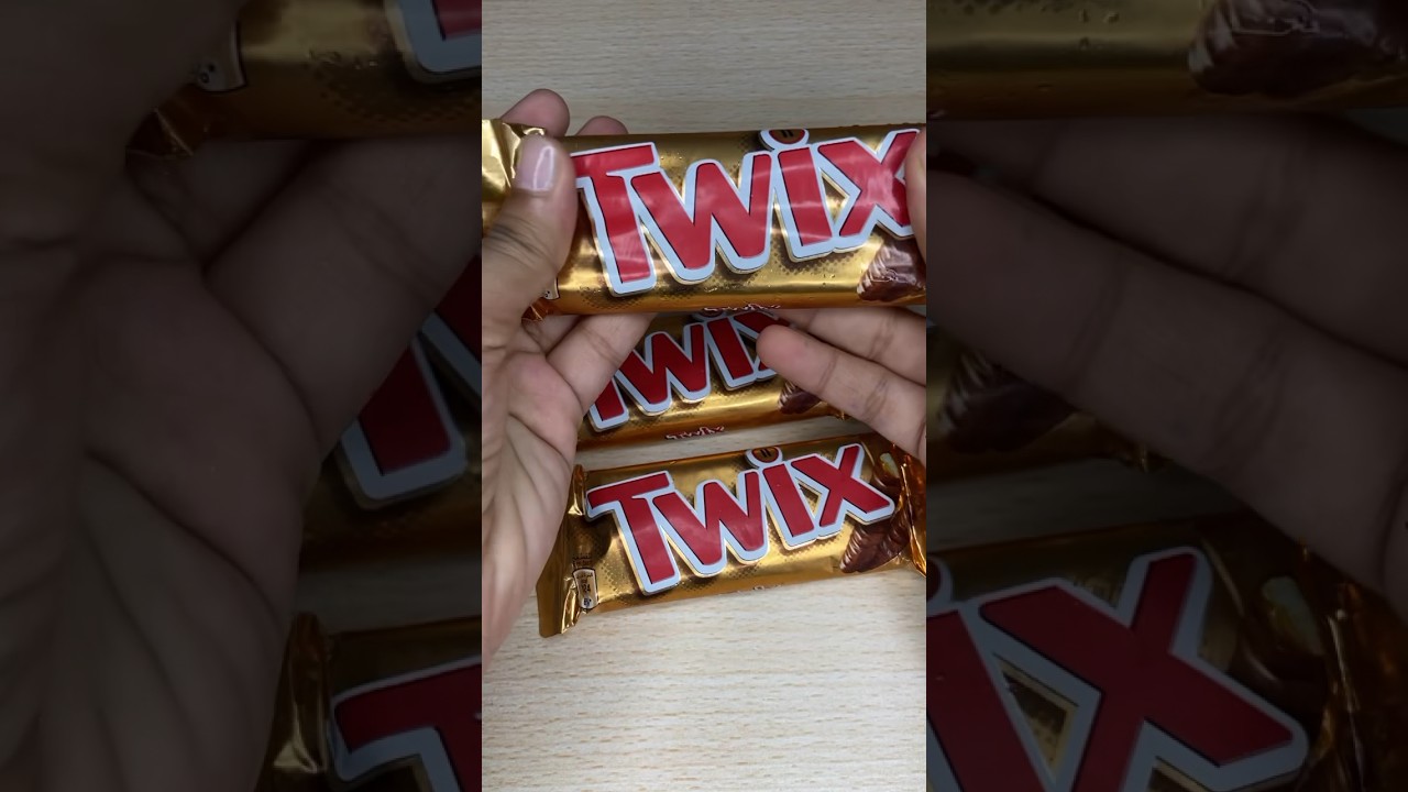 Twix Chocolates 🍫 #asmr #shots #shorts