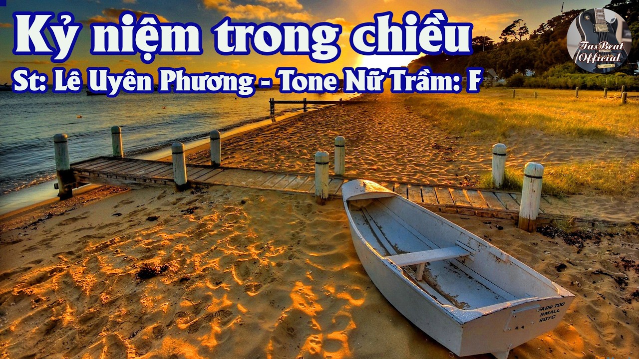 Karaoke Kỷ Niệm Trong Chiều Tone Nữ Trầm | TAS BEAT