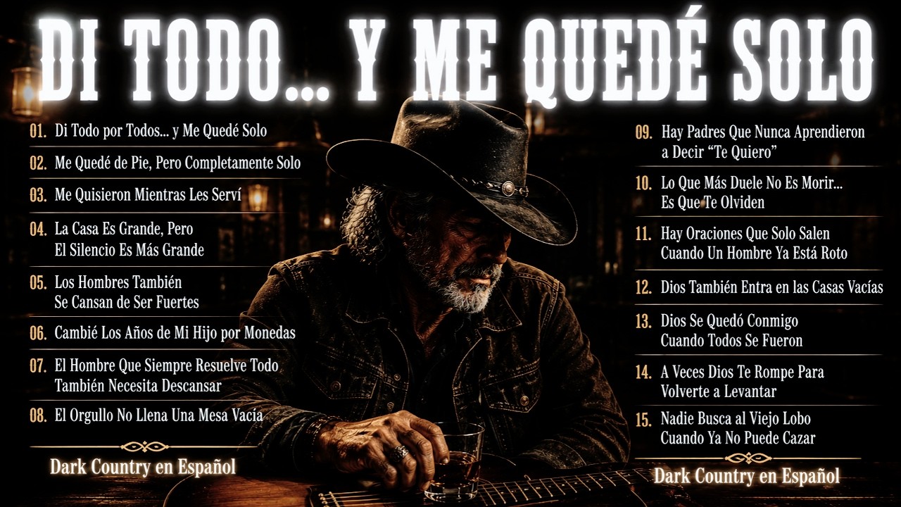M&uacute;sica para hombres que lo sacrificaron todo&hellip; y fueron olvidados 💔 | Dark Country en Espa&ntilde;ol