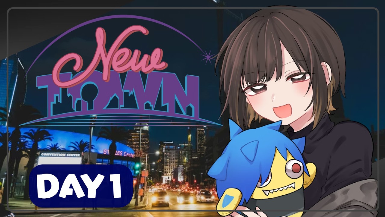 【#gta】 #NEWTOWN #1 すっげー街にお邪魔します！🌃【#チョコブランカ 】#同時配信