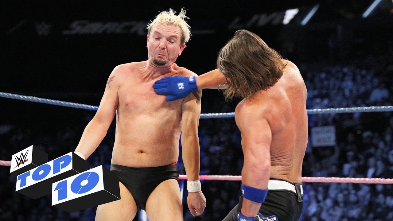 Top 10 SmackDown LIVE Momente: WWE Top 10, 18 октября 2016 г.