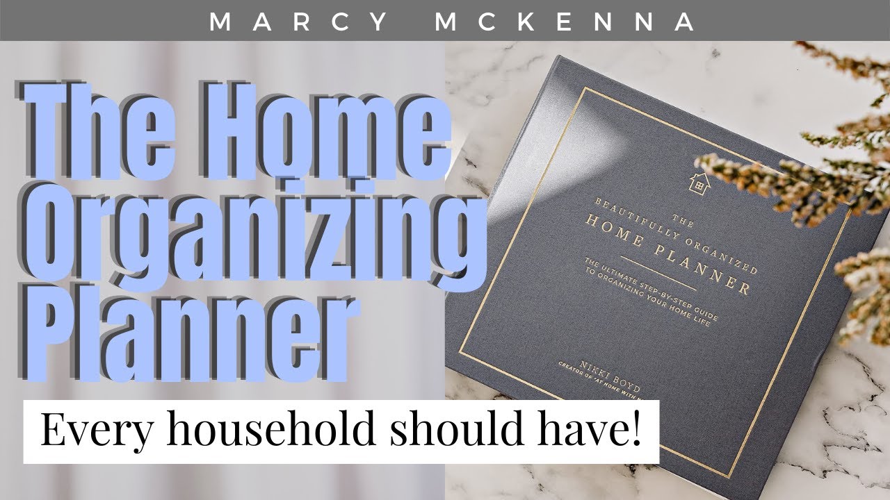 The Home Organization Planner every household needs!