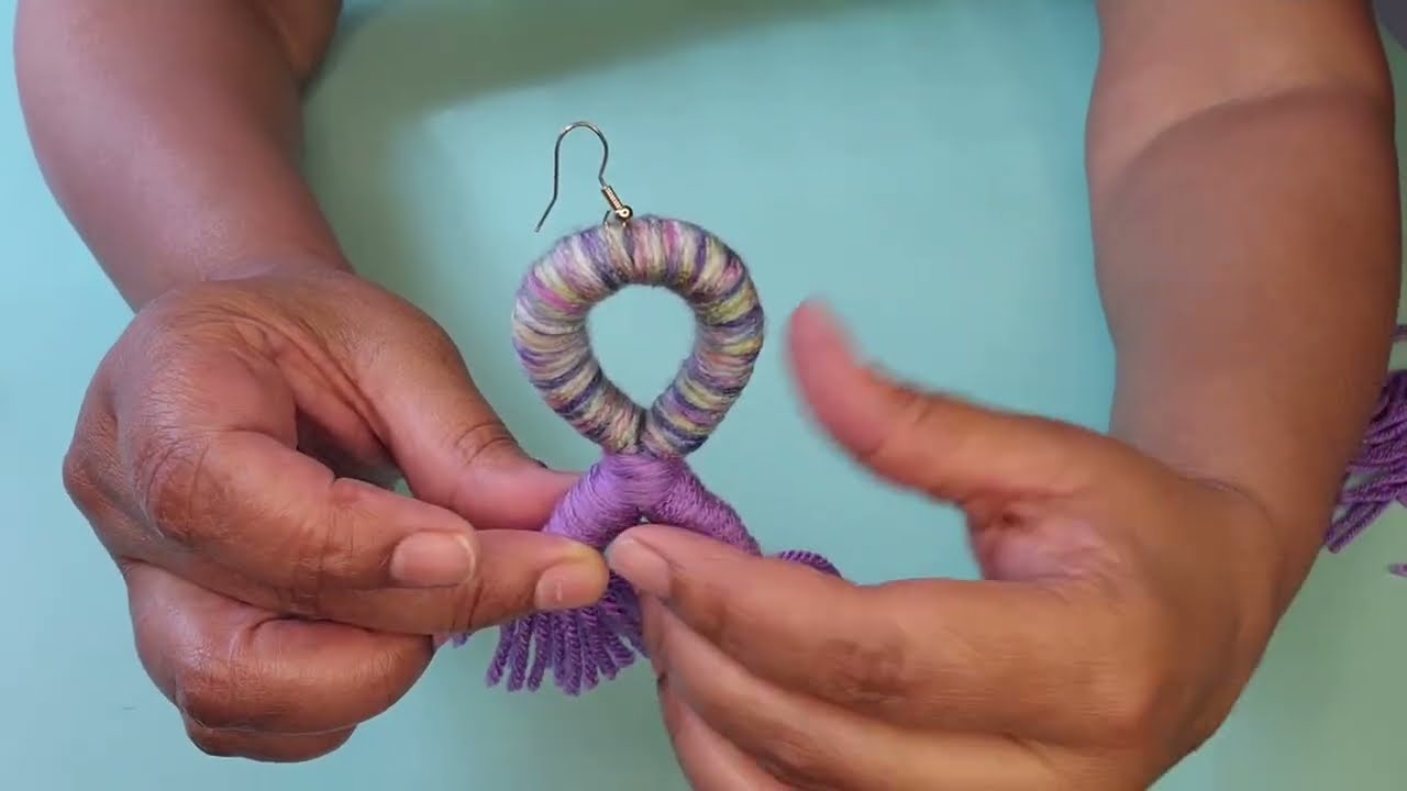 Step-by-step Granny Stitch Ruffle Bucket Hat & Earring Set Tutorial Part 2 (Begginer Friendly)